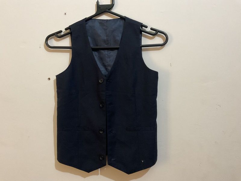 Classic Navy Blue women  Vest