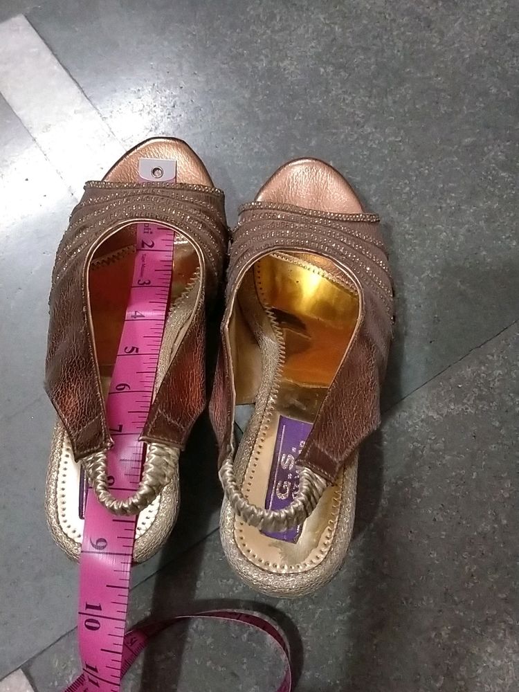 Sparkly Wedge Sandals for Women