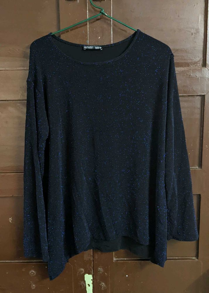 Sparkly Long Sleeve Top