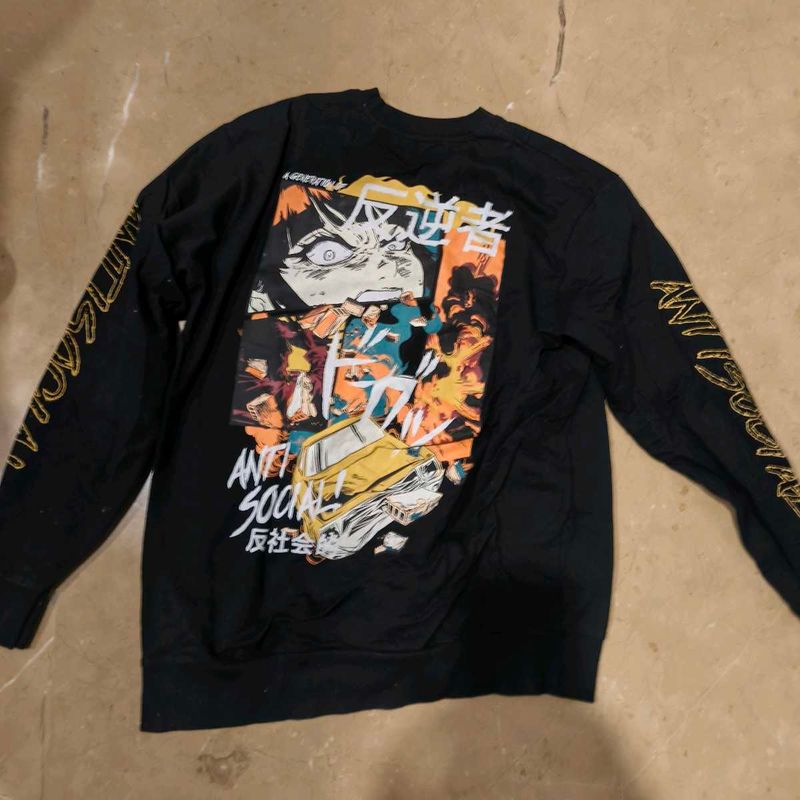 Anti Social Long Sleeve Graphic Tee