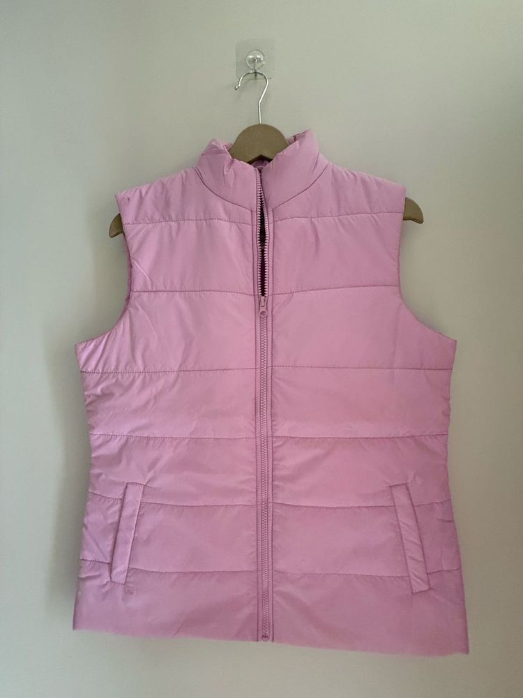 Pink Puffer Vest