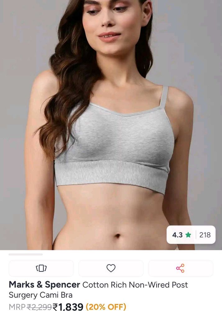 Comfortable full coverage White Bra