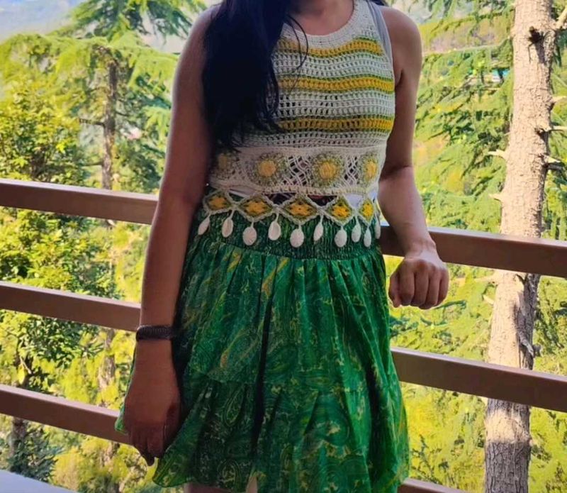 Boho Crochet Top