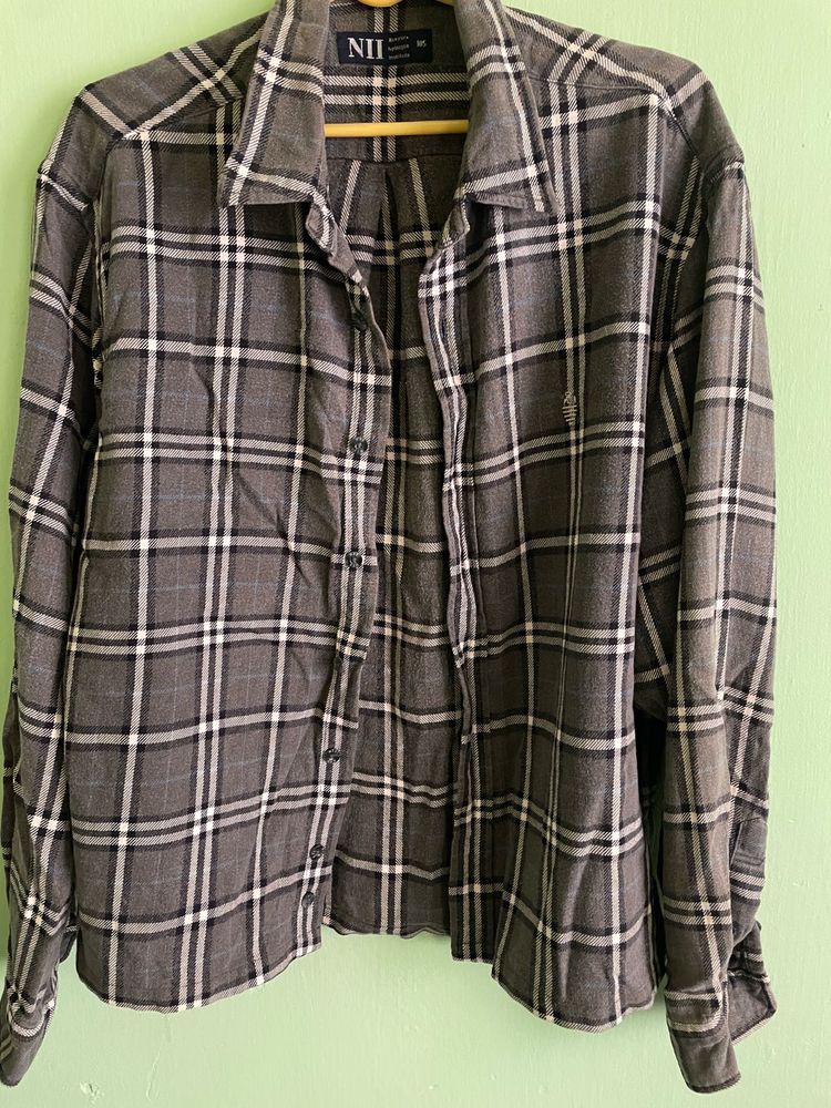 Classic Plaid Flannel Shirt