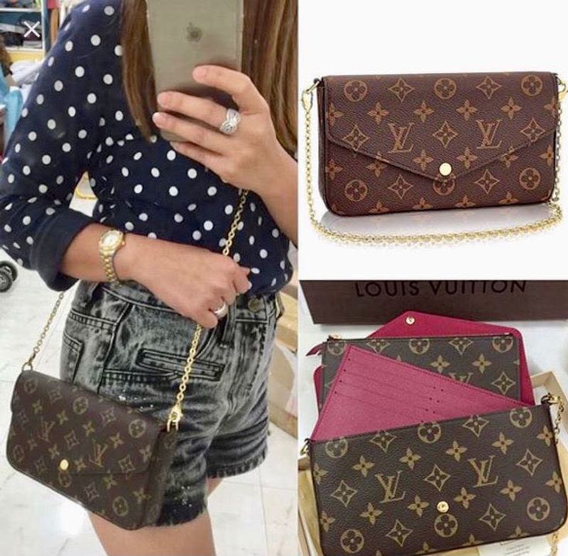 LV Monogram Crossbody Bag