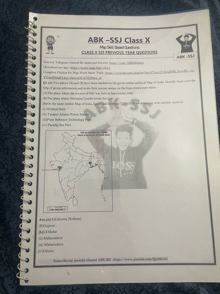 Class X Social Science MAPS