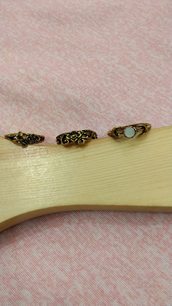 set of 3 small size rings