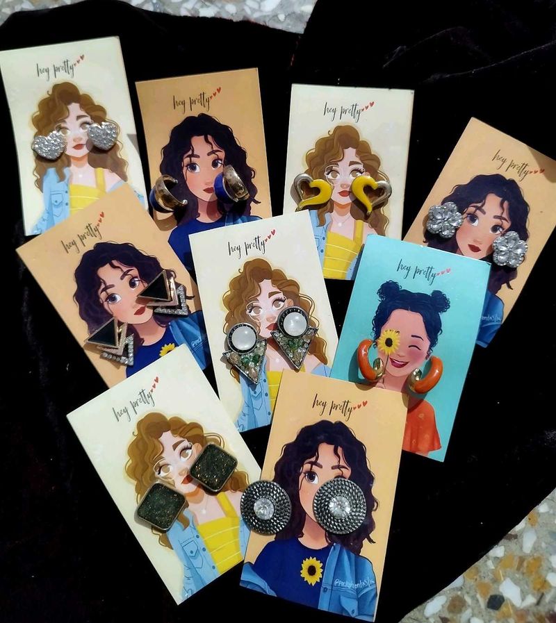 Unique Designer Earrings Set