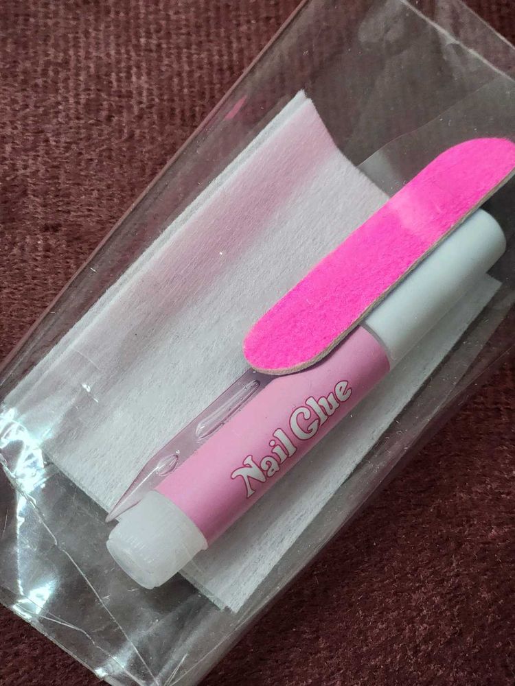 New Nail Glue &amp; Filer