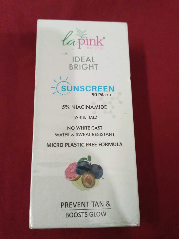 La Pink Ideal Bright Sunscreen SPF 50