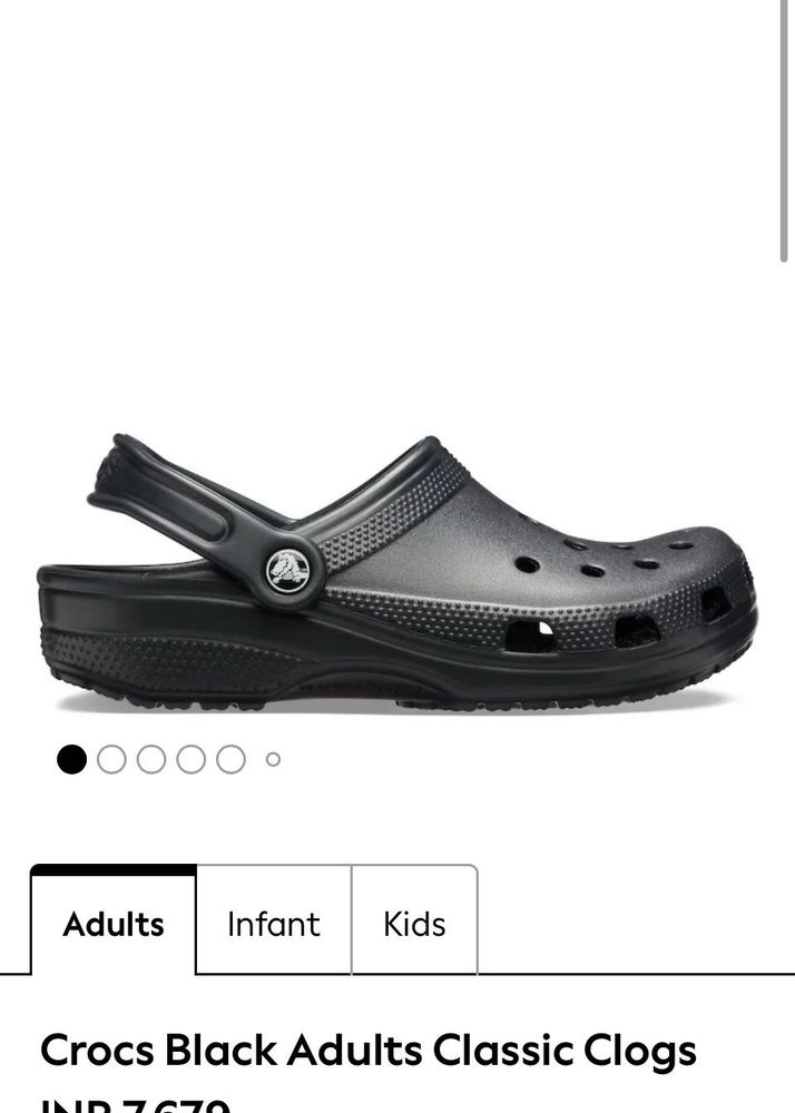 🔥 ORIGINAL CROCS CLASSIC CLOGS – BLACK 🔥