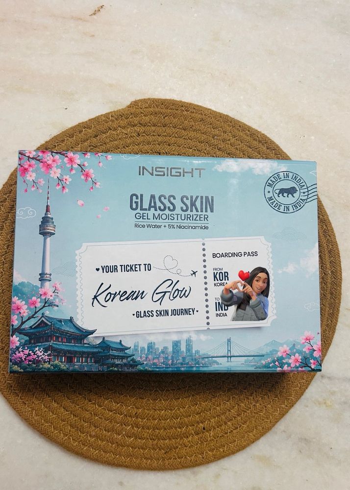 Insight Glass Skin Gel Moisturizer - Korean Glow