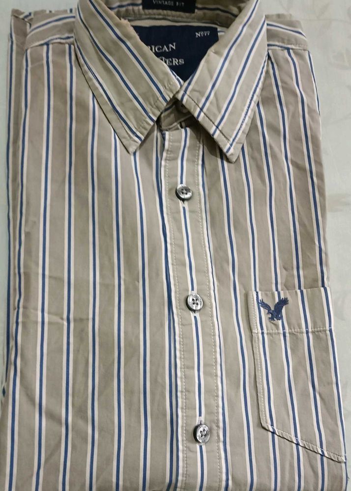 Striped American Eagle Shirt