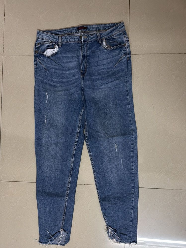Denim trousers