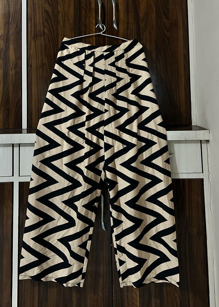 Wide Leg High Waist Womens Pant