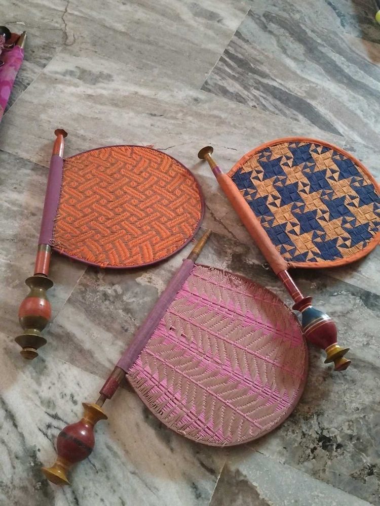 combo Decorative Hand Fans (Set of 3)