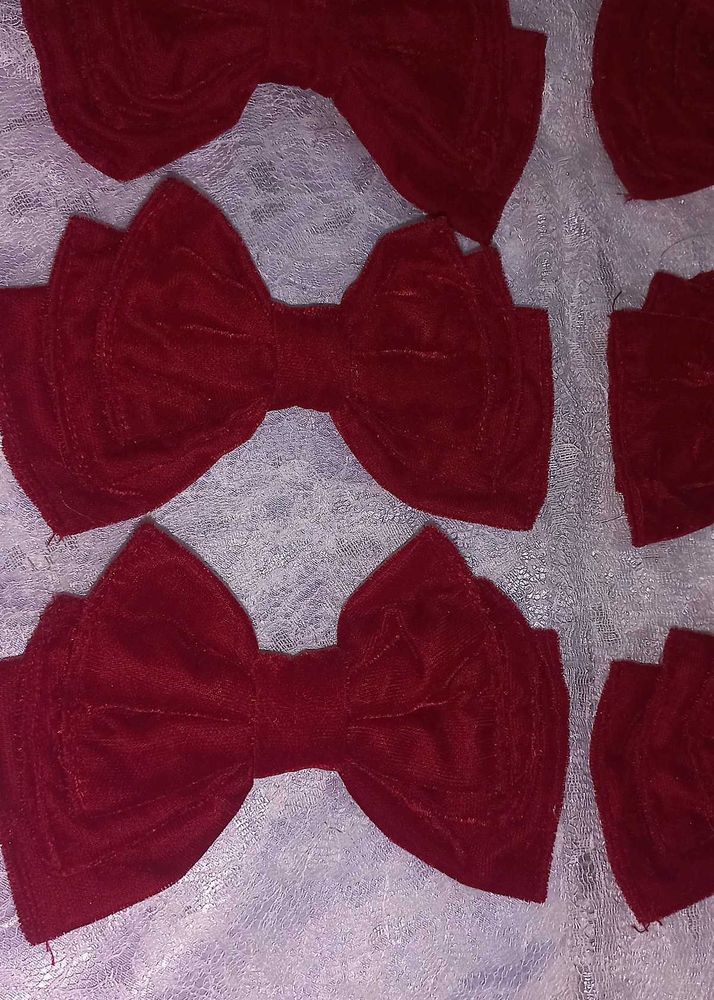 Red Velvet Bows