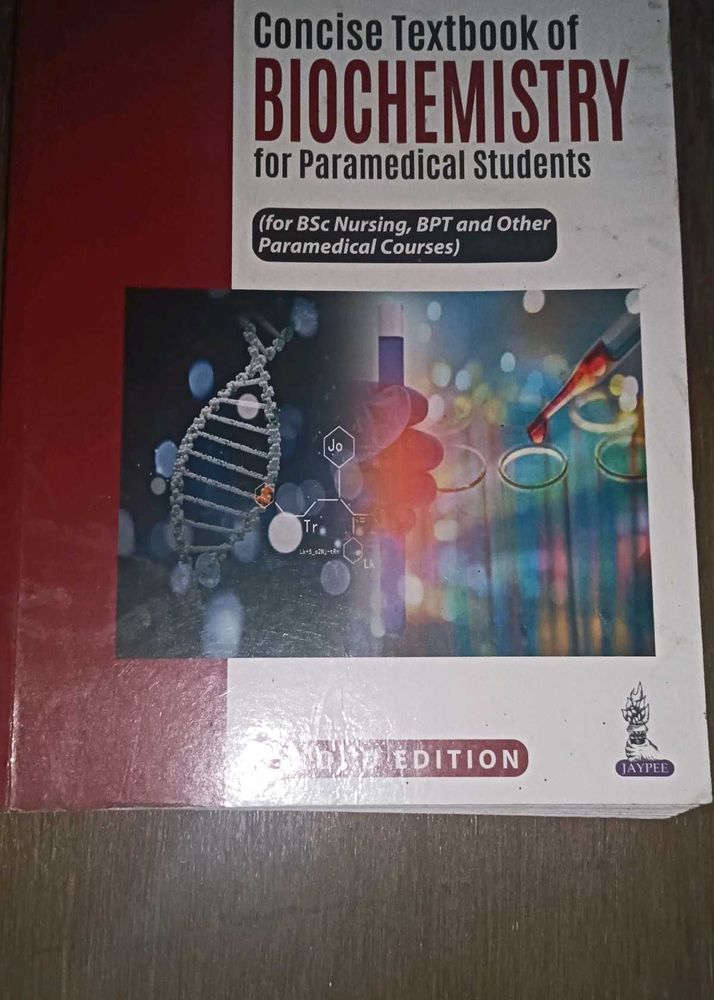 Concise Textbook of Biochemistry for Paramedical S