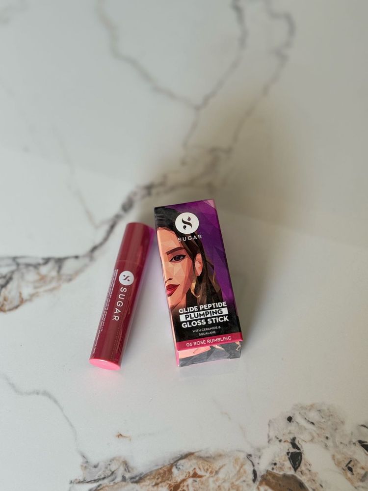 SUGAR Glide Peptide Plumping Gloss Stick