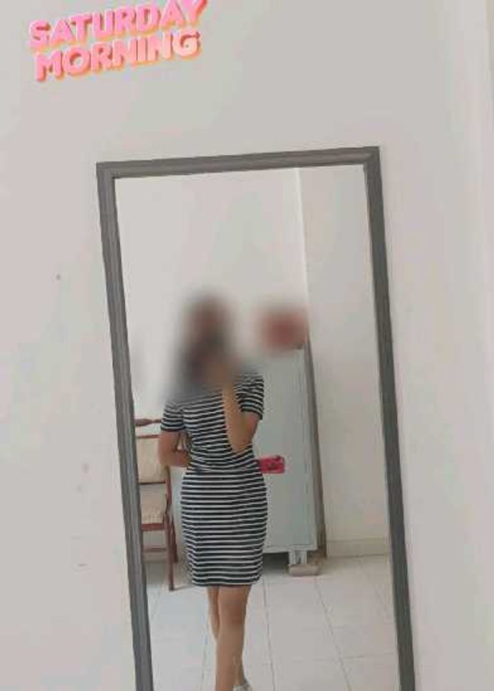 Striped Navy &amp; White T-Shirt Dress