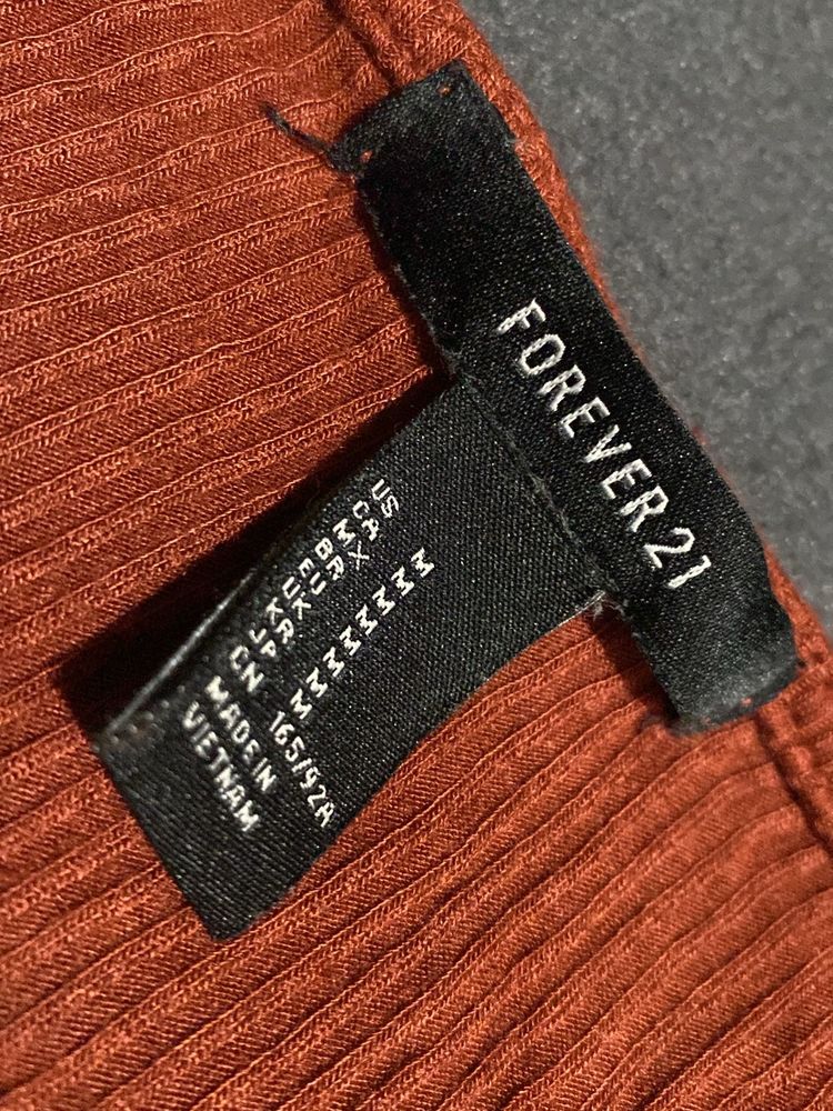 Forever21 Skin Fitted Top