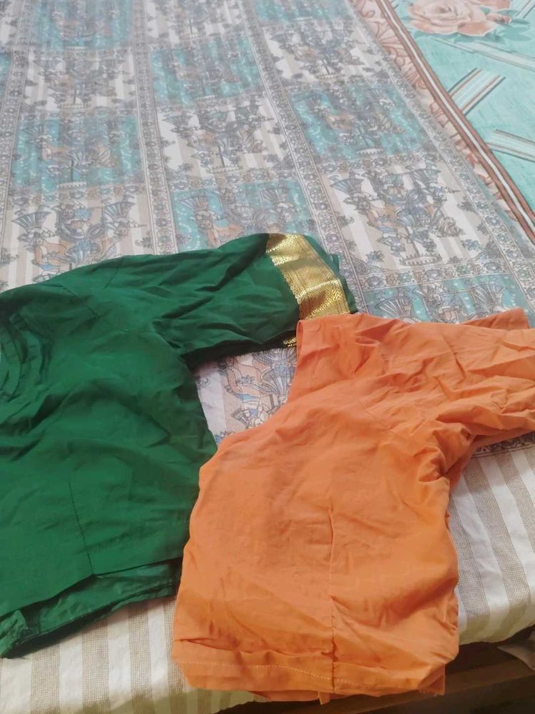 Women's Ethnic Blouses (Set of 2)