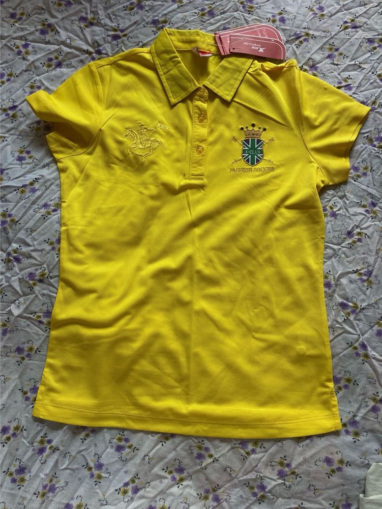 Bright Yellow Polo T-Shirt