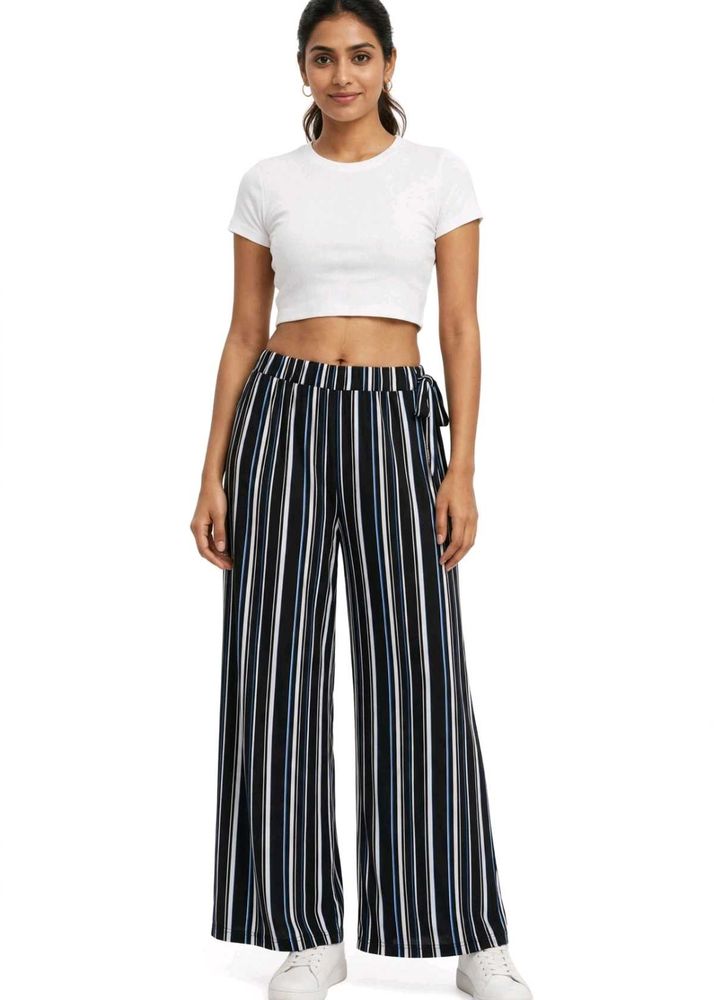 Striped Palazzo Pants