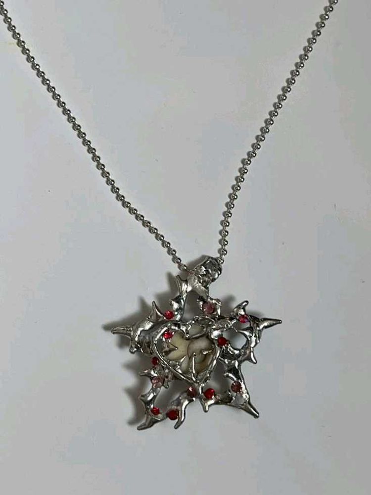 Y2k Gothic Star Pendant Necklace