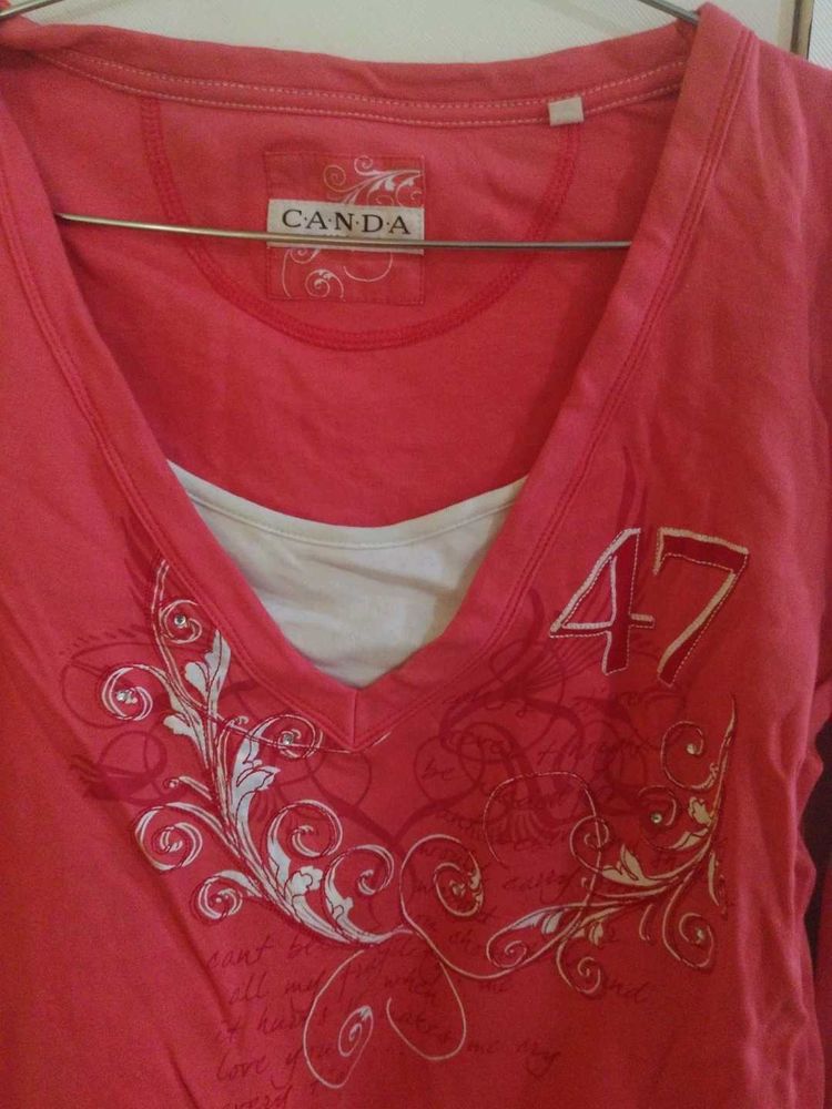 Canda Women's V-Neck T-Shirt