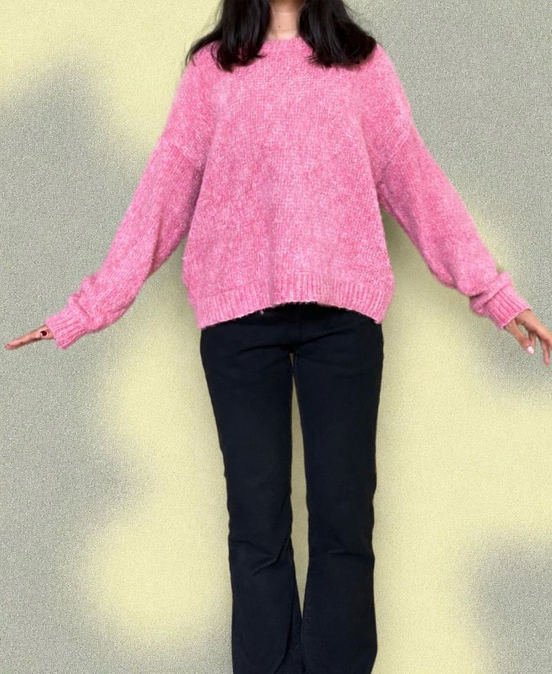 Strawberry Milk Knit Sweater