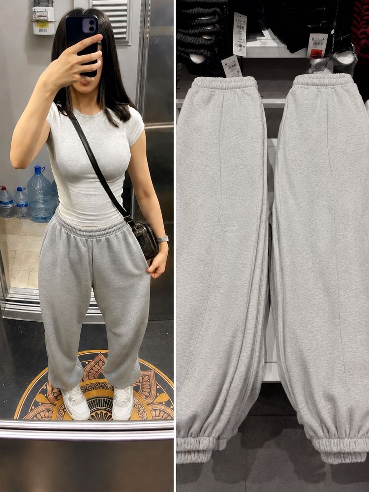 bonkers lookalike Grey Jogger Sweatpants