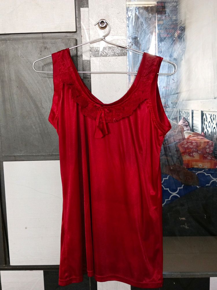 Sexy Satin Two Piece Night Suit