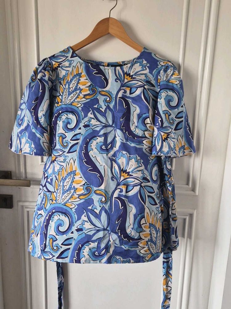 pluss blue top