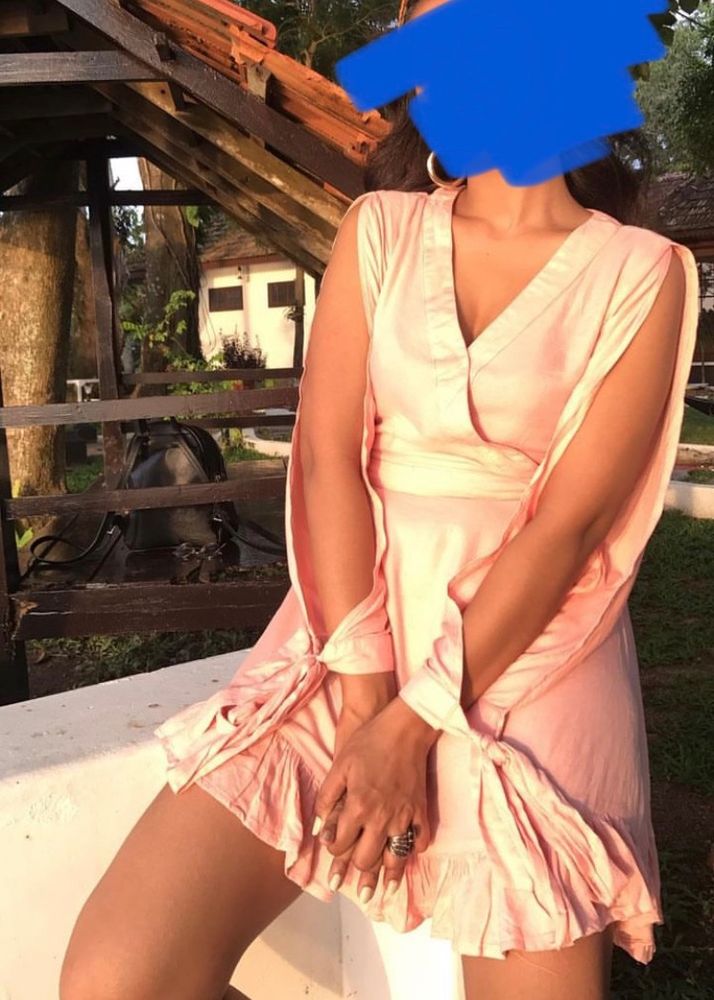 Peach Dress
