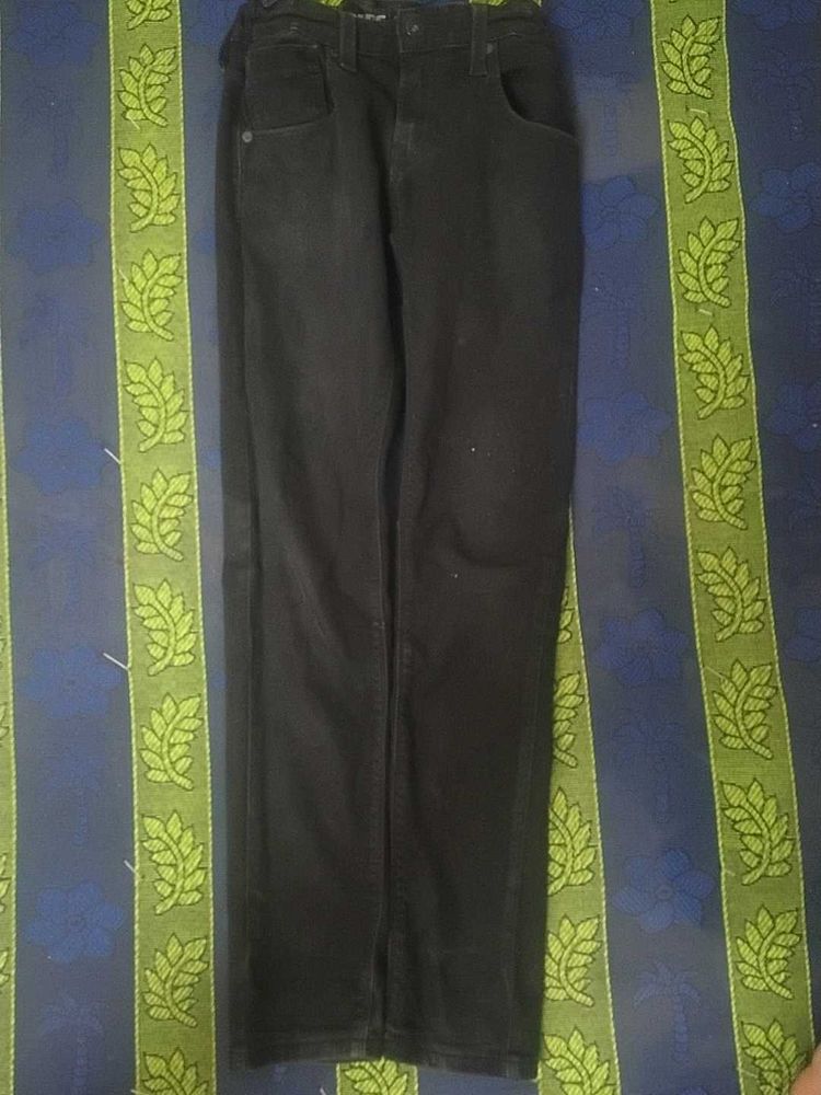 Classic Black Denim Jeans