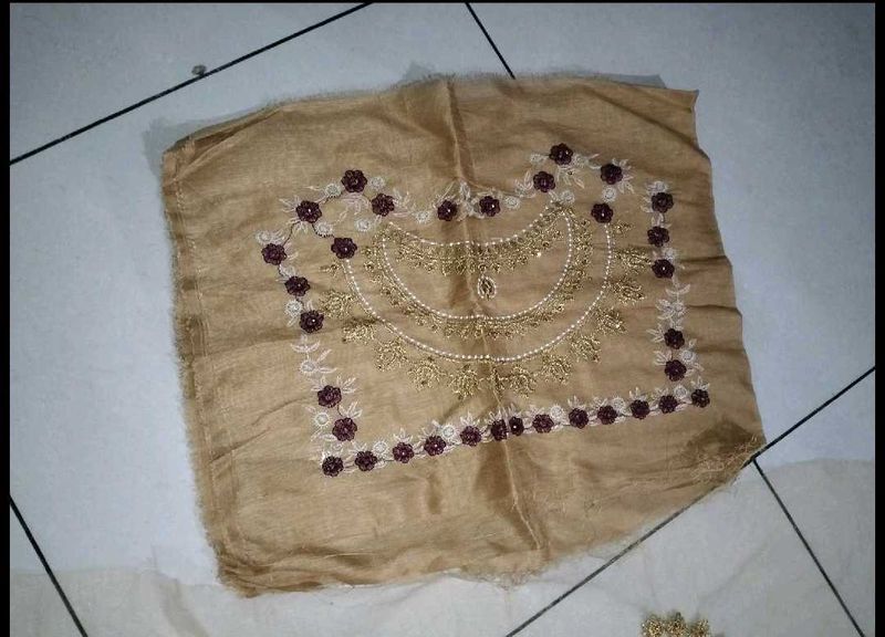 Embellished Ethnic Blouse Fabric