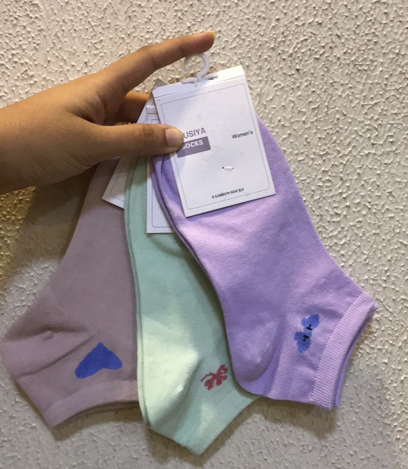 3 Pairs Of Socks