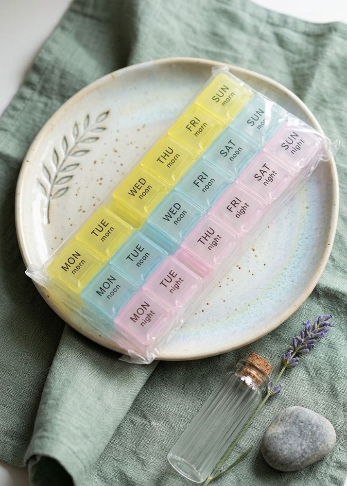 Brand New 7-Day Pill Organizer Box