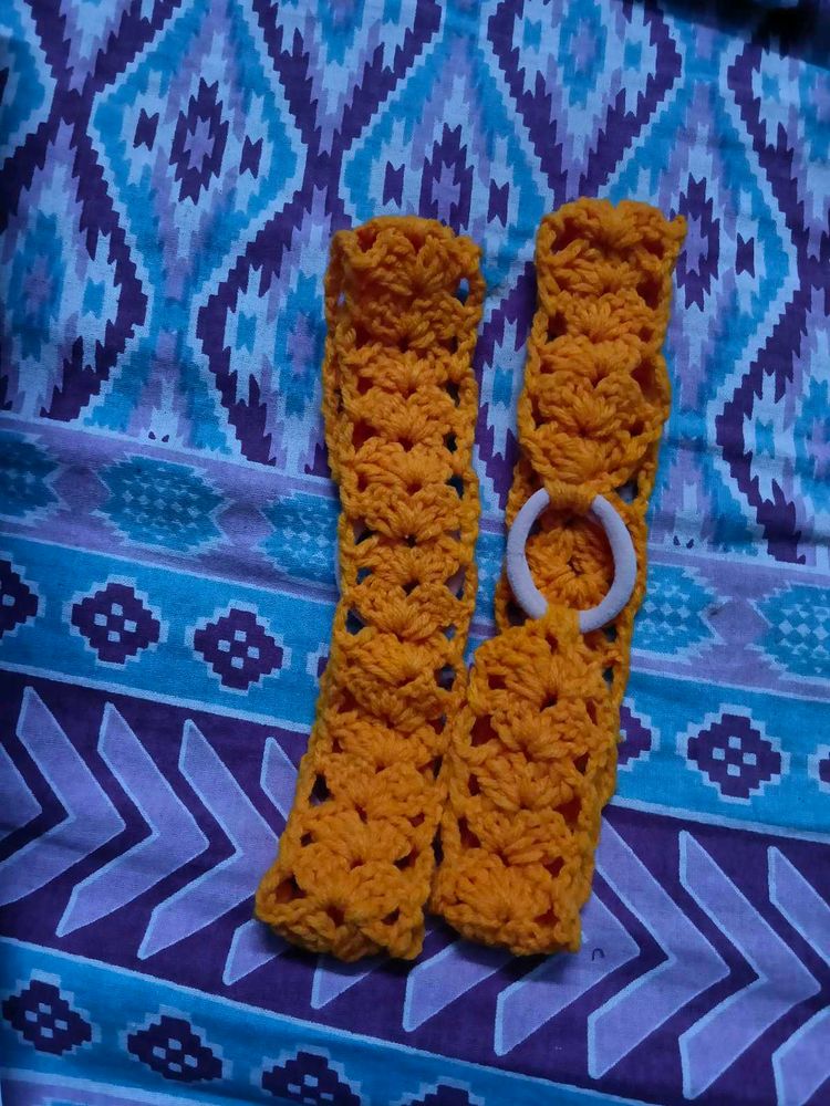Handmade Crochet Headbands - Set of 5