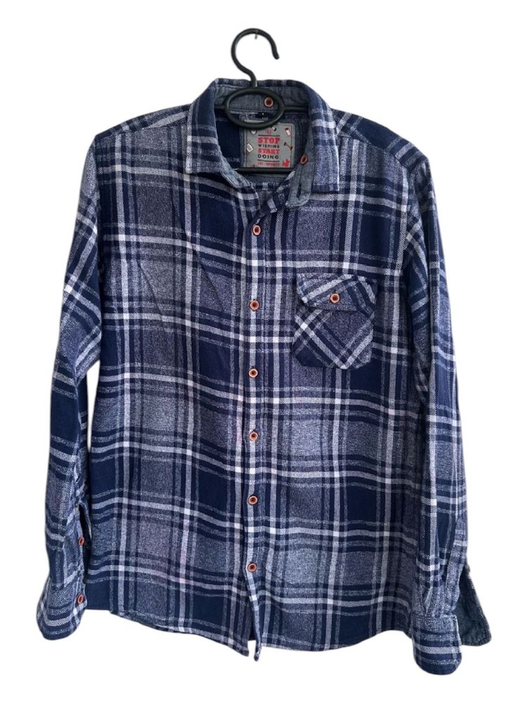 Men's Plaid Flannel Shirt