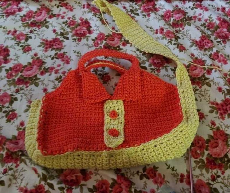 Handmade Crochet Handbag