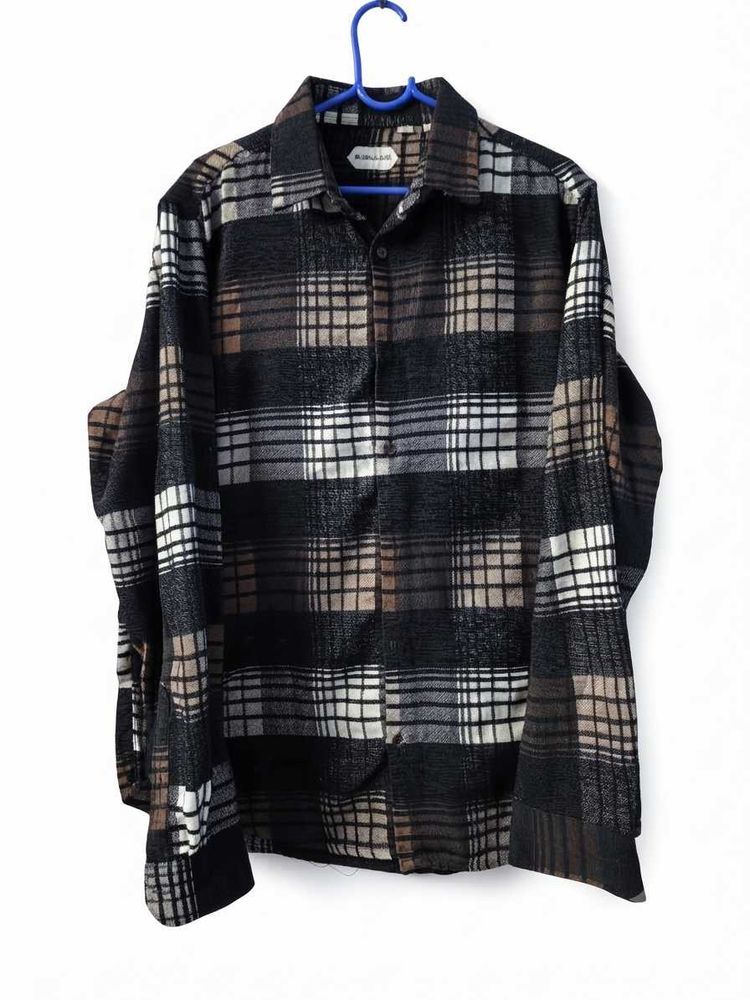 Men's Plaid Long Sleeve Shirt