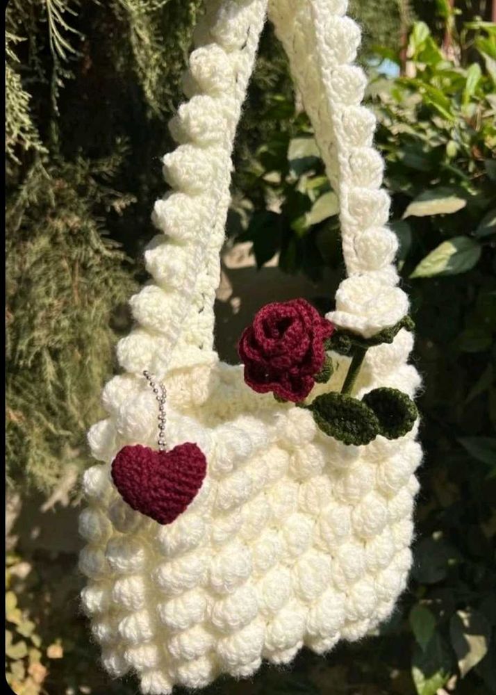 handmade crochet bag