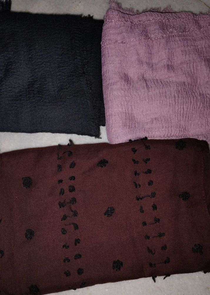 3 cotton Hijab
