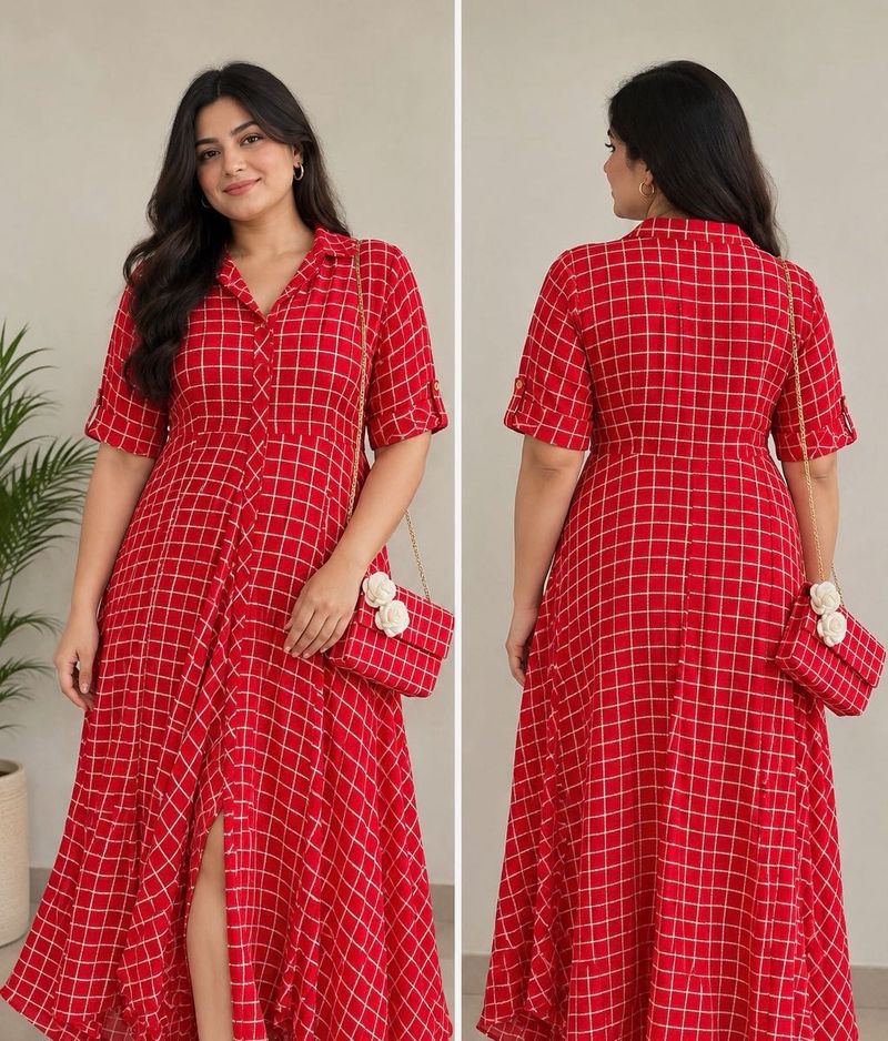 long dress with Purse