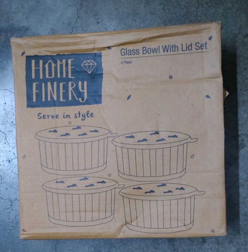 Home Finery Glass Bowl Set
