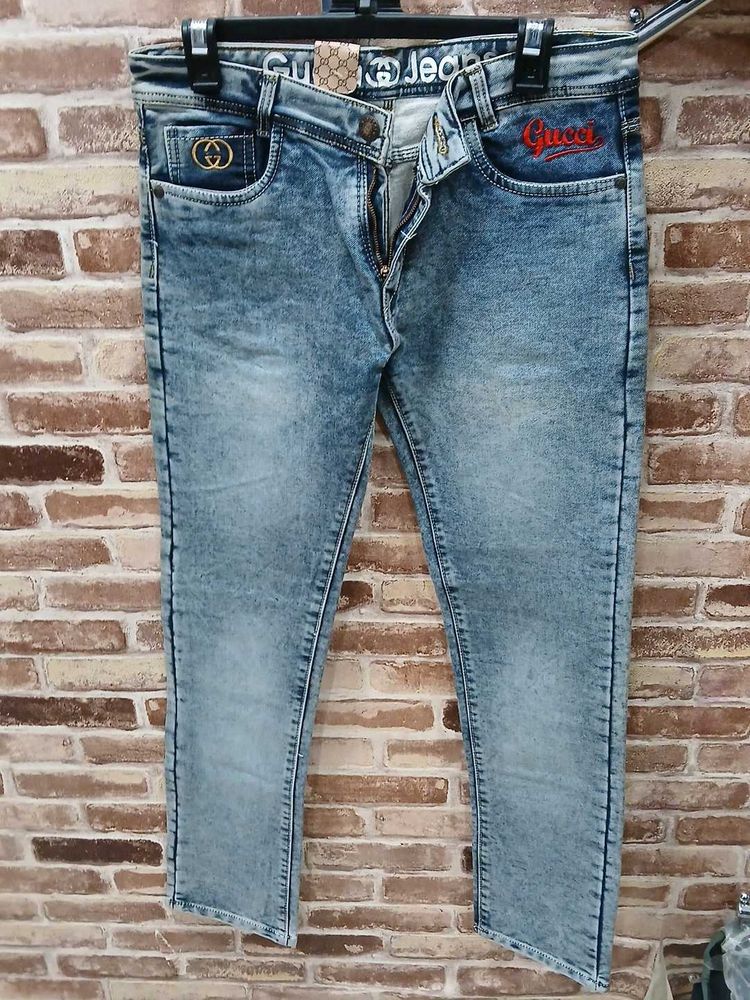 Stylish Acid Wash Jeans