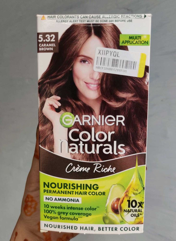 Garnier Caramel Brown Hair Dye