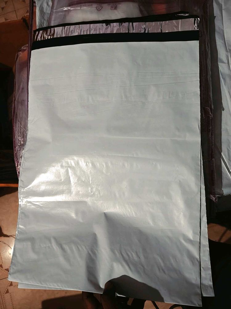 12x16 Inches - 25 Plain Poly Bags
